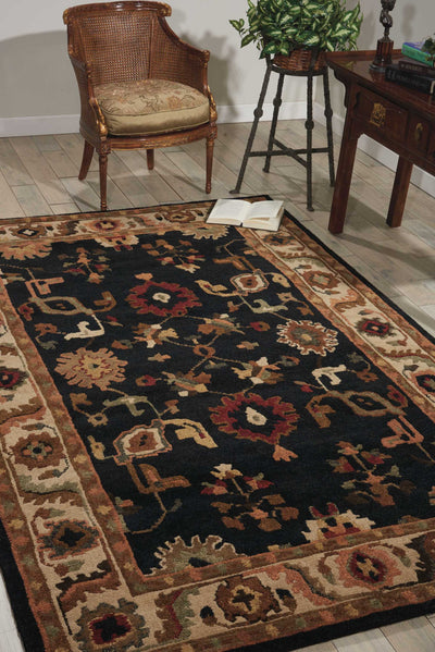 product image for tahoe hand knotted black rug by nourison nsn 099446772459 6 7