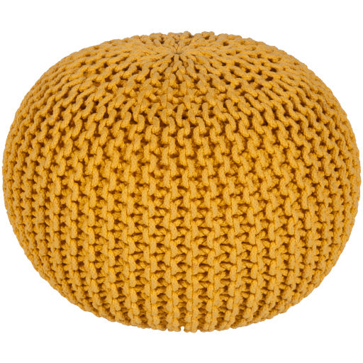 media image for Malmo Cotton Pouf in Various Colors Flatshot Image 283