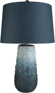 Mallory Table Lamp in Sky Blue & Pale Blue
