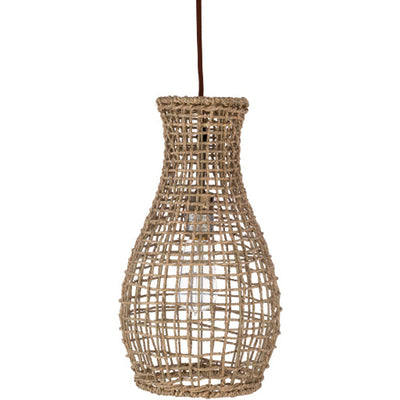 product image for Manning Rattan Beige Pendant Flatshot Image 63