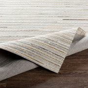 Medora Wool Light Gray Rug Fold Image