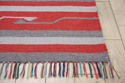 baja handmade grey red rug by nourison 99446395344 redo 3