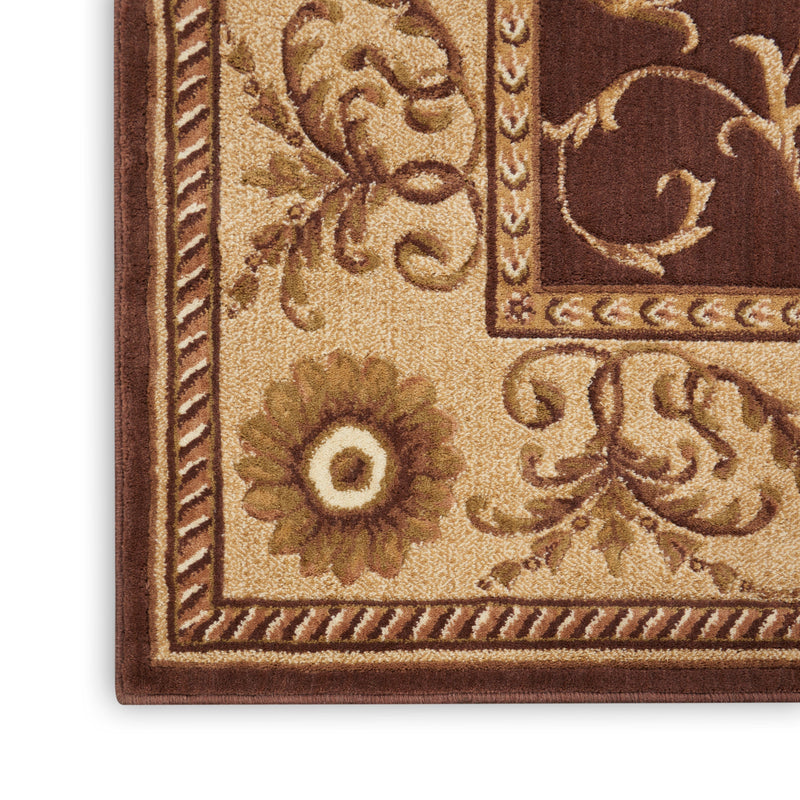 media image for somerset brown rug by nourison nsn 099446047908 5 221