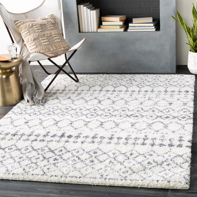 product image for Maroc Shag Medium Gray Rug Roomscene Image 44