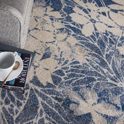 tranquil beige navy rug by nourison nsn 099446486110 8