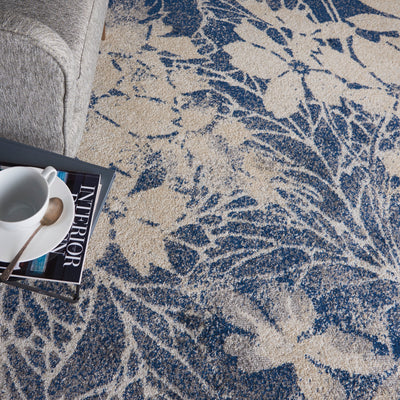 product image for tranquil beige navy rug by nourison nsn 099446486110 8 0