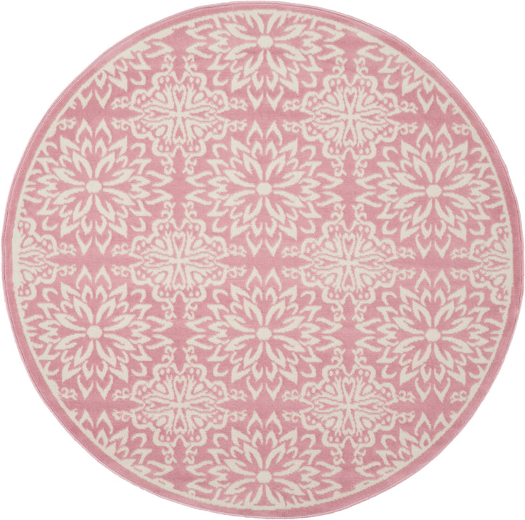 jubilant ivory pink rug by nourison 99446478511 redo 2