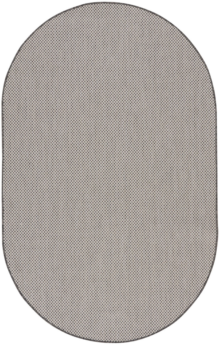 Nourison Home Courtyard Ivory Charcoal Modern Rug By Nourison Nsn 099446162199 3