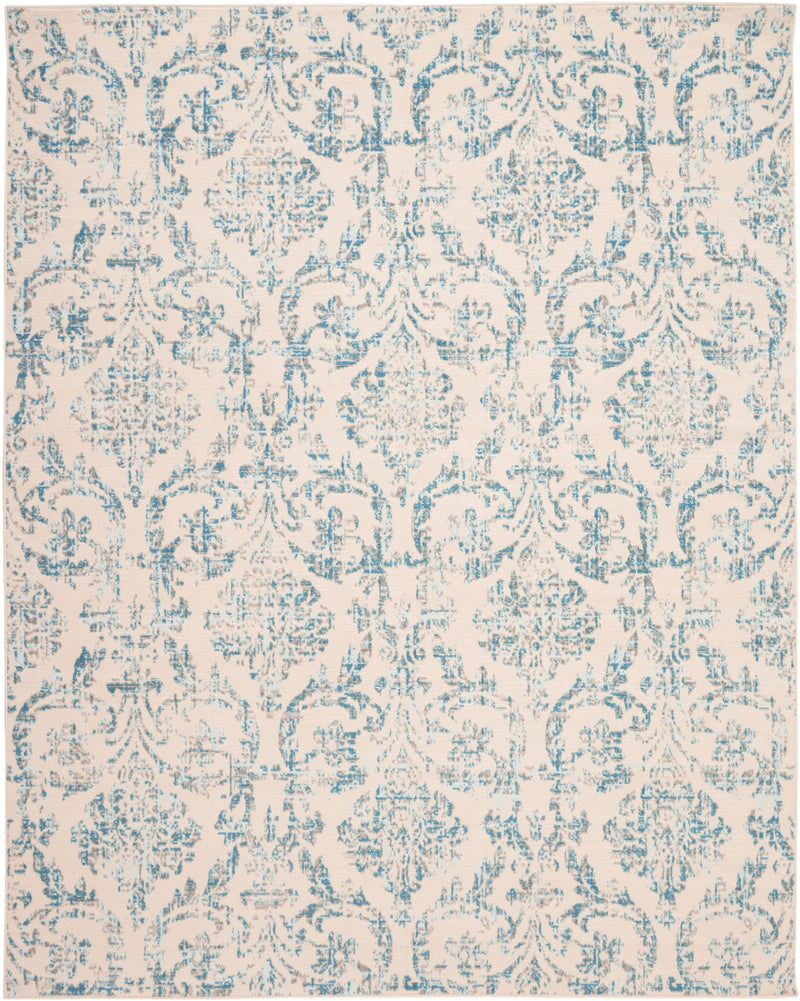 media image for jubilant ivory blue rug by nourison 99446478733 redo 1 235