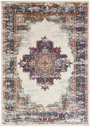Nourison Home Passion Ivory Blue Vintage Rug By Nourison Nsn 099446900777 1