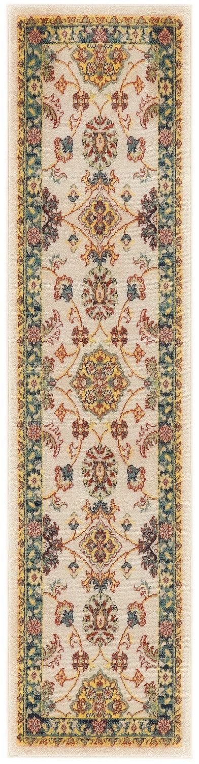 Nourison Essentials Indoor Outdoor Ivory Gold Persian Rug By Nourison Nsn 099446941022 2
