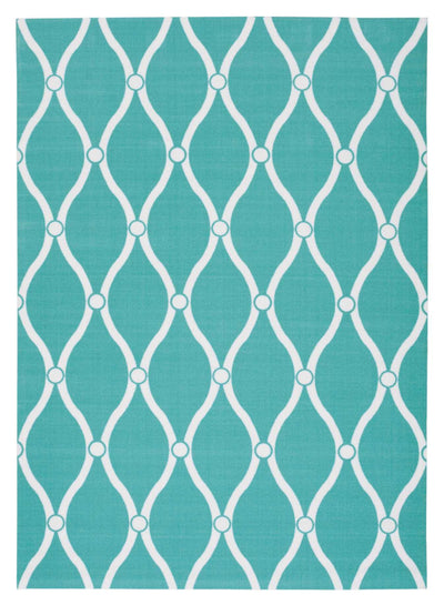 product image for home garden aqua rug by nourison nsn 099446207852 1 84