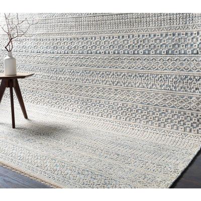 product image for Nobility Wool Pale Blue Rug Styleshot Image 98