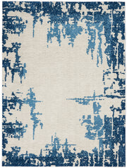 etchings ivory blue rug by nourison 99446718464 1
