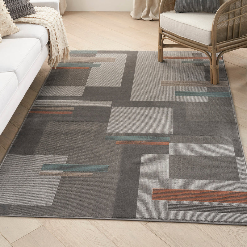 media image for thalia grey multicolor rug by nourison 99446078186 redo 4 289
