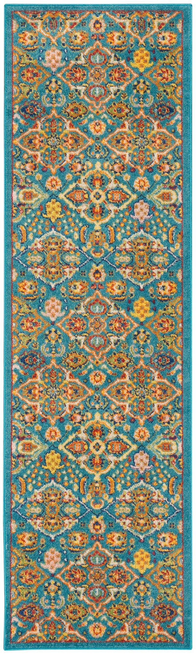 product image for allur turquoise ivory rug by nourison 99446837554 redo 2 66