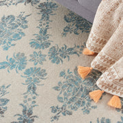 tranquil ivory turquoise rug by nourison nsn 099446399335 9
