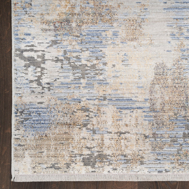 Nourison Home Abstract Hues Grey Blue Modern Rug By Nourison Nsn 099446904645 5