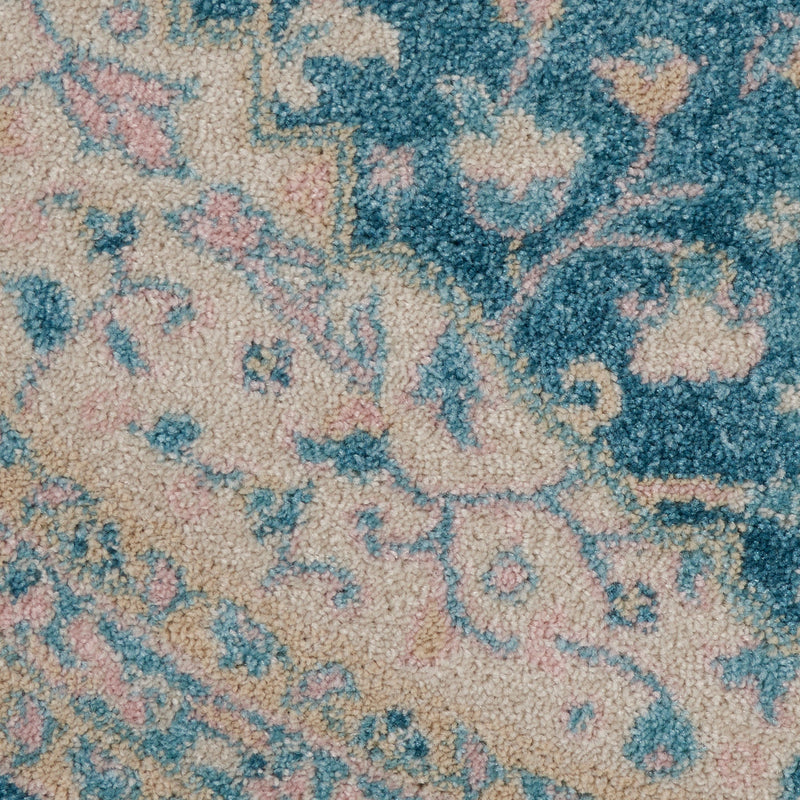 media image for tranquil ivory turquoise rug by nourison nsn 099446485748 8 255
