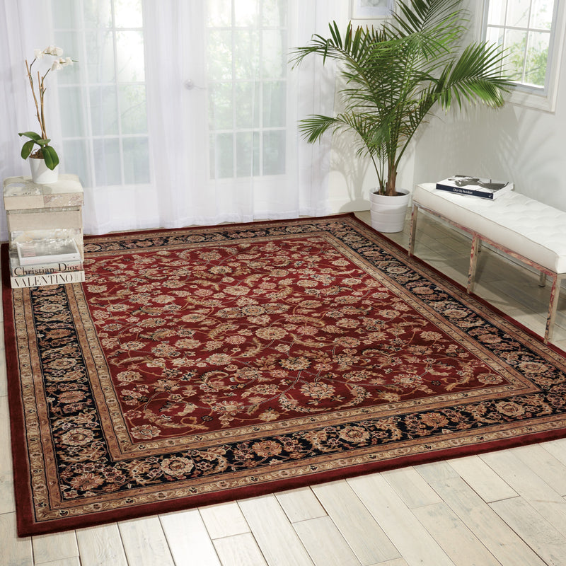 media image for nourison 2000 hand tufted burgundy rug by nourison nsn 099446863720 10 291