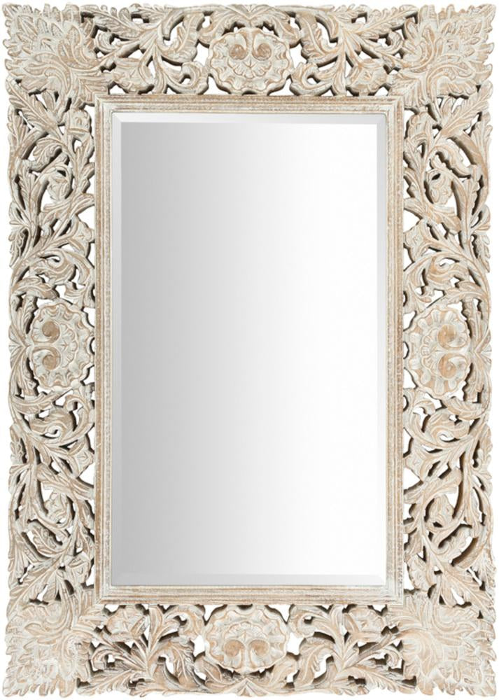 Naomi Mirror in White