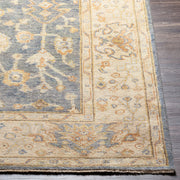 Normandy Wool Teal Rug Front Image