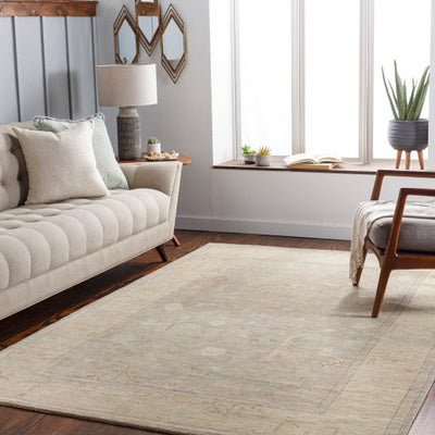 product image for Normandy Wool Taupe Rug Roomscene Image 95