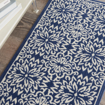 product image for jubilant navy ivory rug by nourison 99446777263 redo 6 23