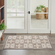 Nourison Home Aloha Ivory Grey Contemporary Rug By Nourison Nsn 099446173874 9
