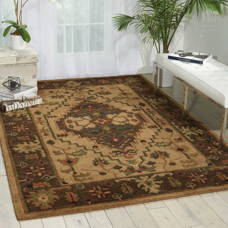 media image for tahoe hand knotted beige rug by nourison nsn 099446622792 9 278