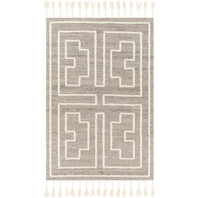 product image for Norwood Jute Grey Rug Flatshot Image 17