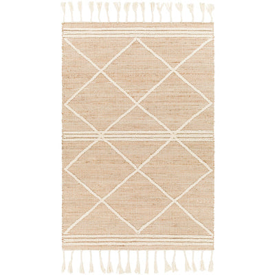 product image for Norwood Jute Pink Rug Flatshot Image 10