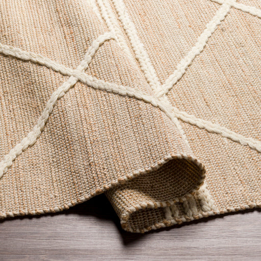 media image for Norwood Jute Pink Rug Fold Image 23