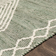 norwood jute green rug by surya nwd2305 23 6