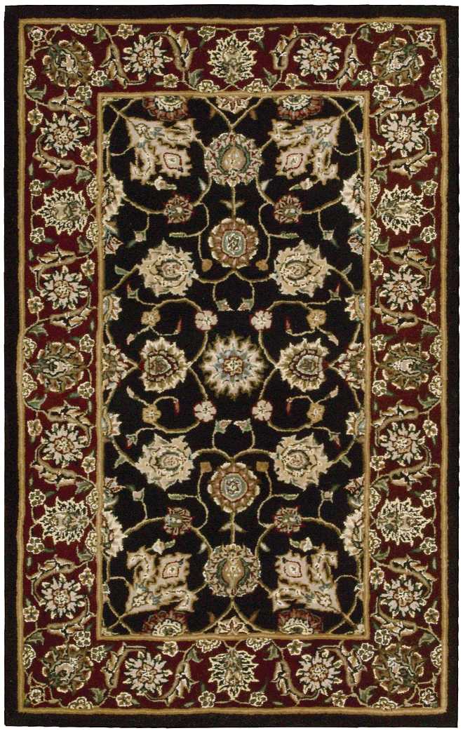 media image for nourison 2000 hand tufted black rug by nourison nsn 099446857781 1 299