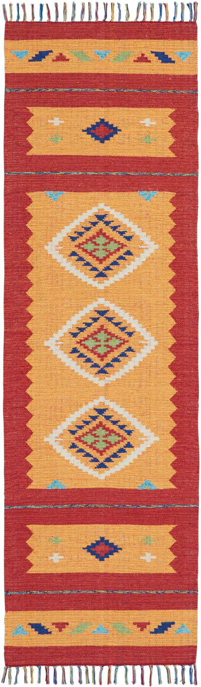 product image for baja handmade orange red rug by nourison 99446395559 redo 2 23