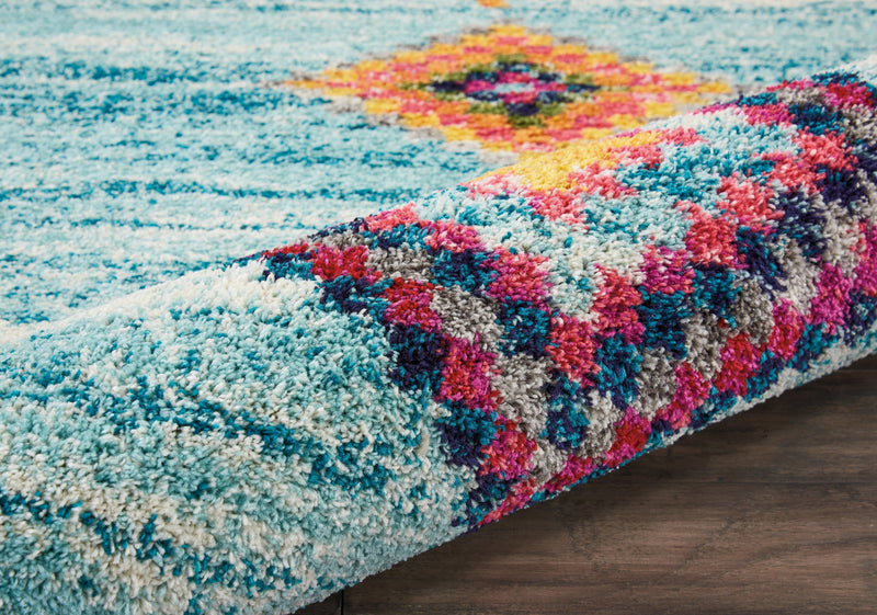 media image for nomad aqua rug by nourison nsn 099446461827 4 262