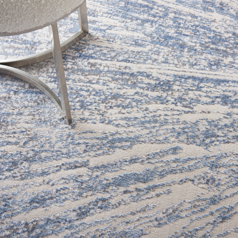 media image for silky textures blue grey rug by nourison 99446710208 redo 5 219