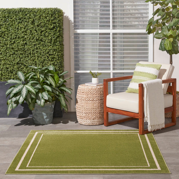 Nourison Home Nourison Essentials Green Ivory Contemporary Rug By Nourison Nsn 099446137975 26