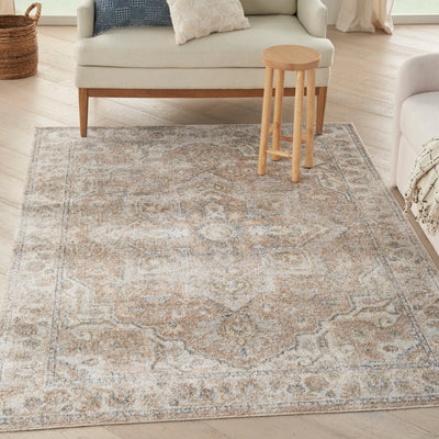 product image for astra machine washable beige rug by nourison nsn 099446125873 7 73