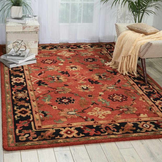 tahoe hand knotted rust rug by nourison nsn 099446688644 9