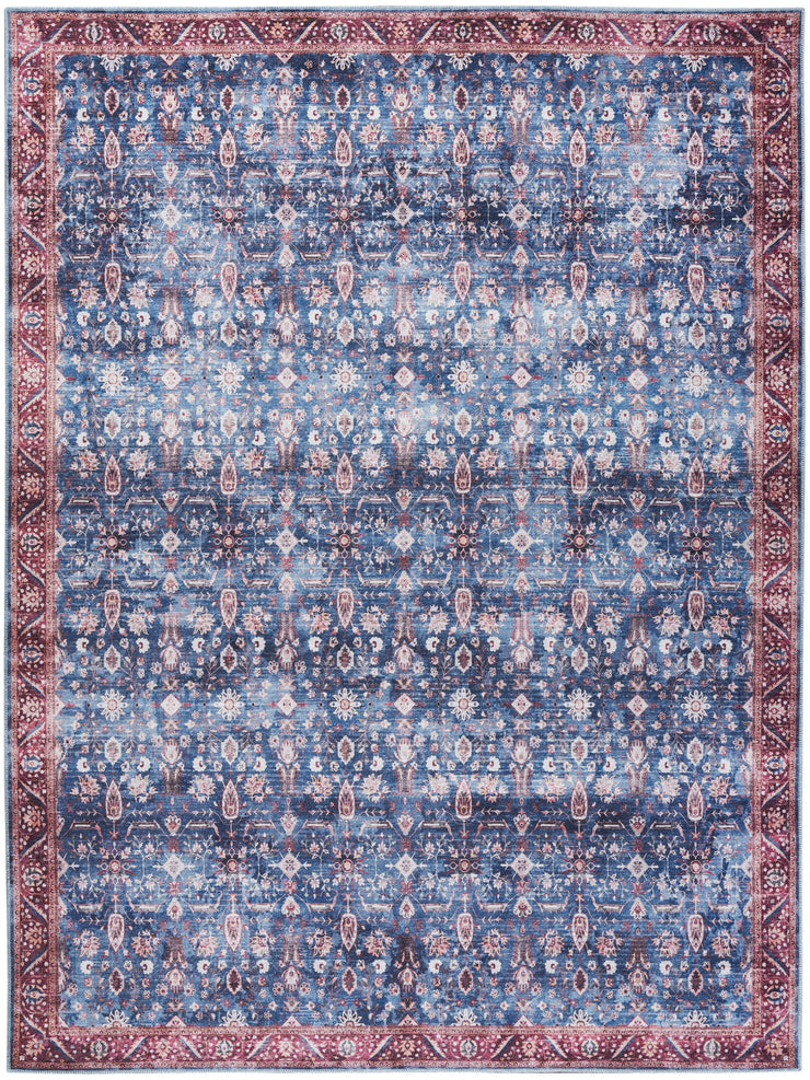 grand washables blue brick rug by nourison 99446110541 redo 1