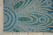 home garden blue rug by nourison nsn 099446337221 2