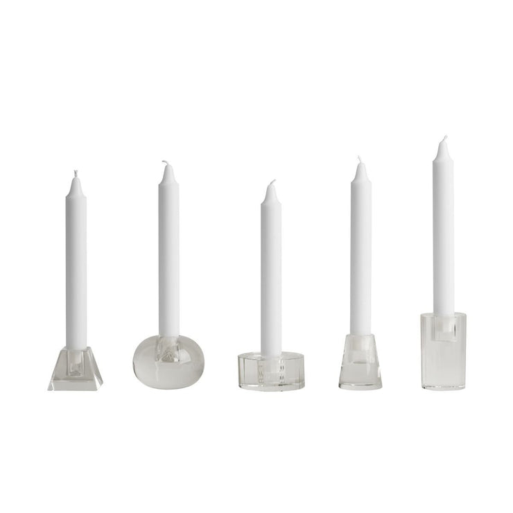 Nordic Candleholder in Clear in Various Shapes design by OYOY