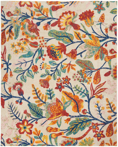product image of allur ivory multicolor rug by nourison 99446839459 redo 1 523