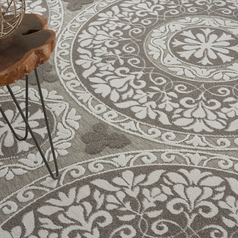 media image for key largo taupe rug by nourison nsn 099446770882 9 273