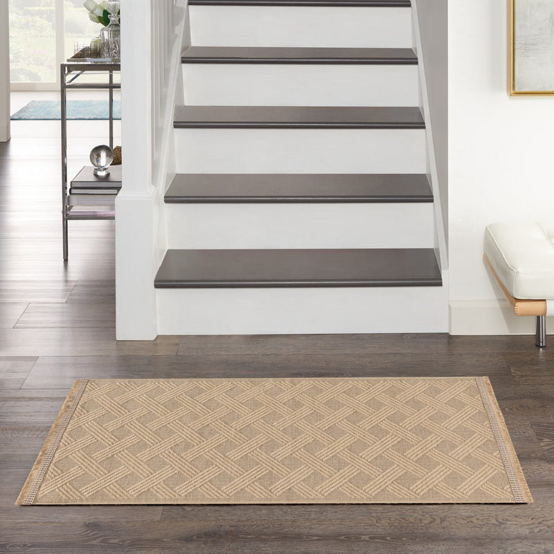 media image for Nourison Home Washable Jute Natural Modern Rug By Nourison Nsn 099446905086 10 264