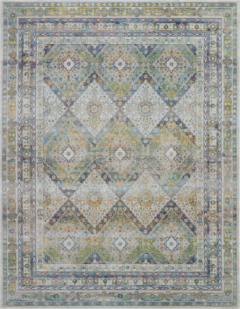 media image for ankara global blue green rug by nourison 99446457127 redo 1 237