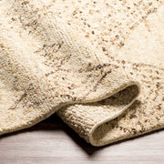 Pampa Wool Butter Rug Fold Image