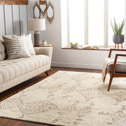 Pampa Wool Butter Rug Roomscene Image